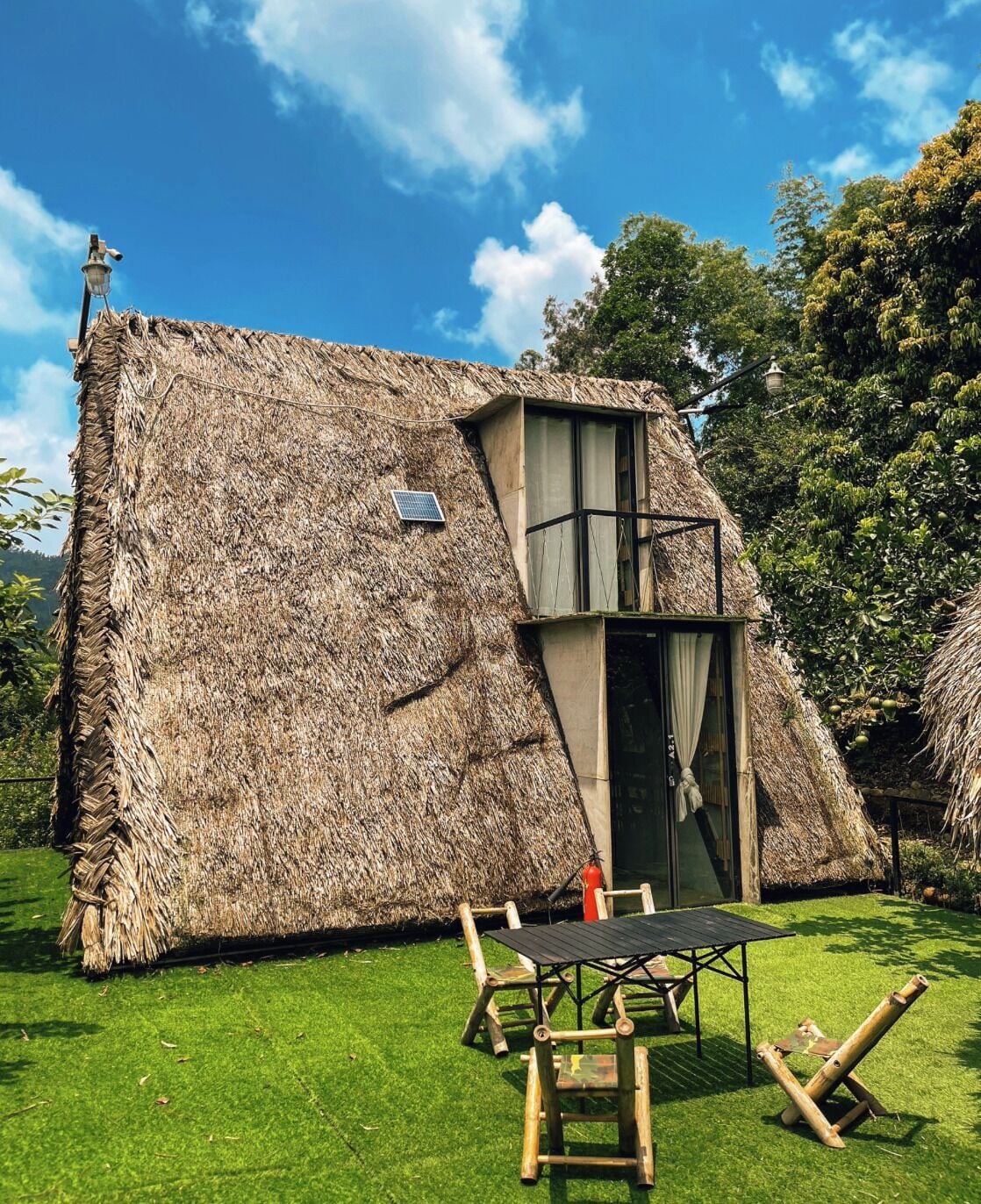 Voorkant van accommodatie