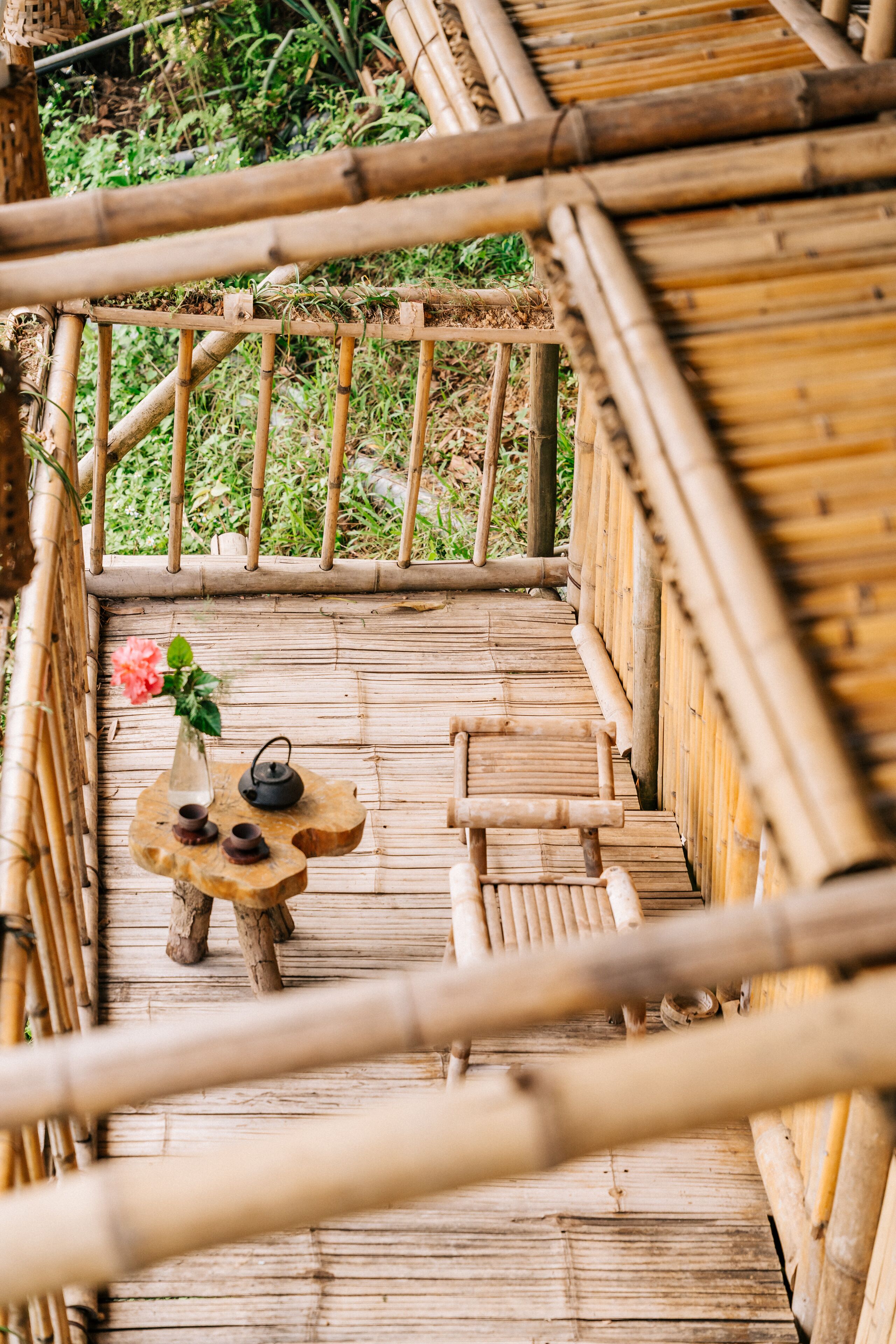 Eenvoudige chalet | Terras