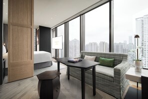 1 King Bed Studio | Living room - Mumian Chengdu, in The Unbound Collection by Hyatt (Chengdu)