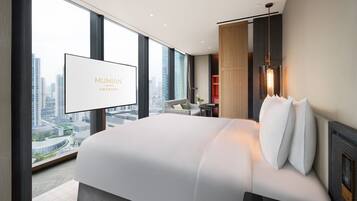 In-room safe, desk, blackout curtains, soundproofing