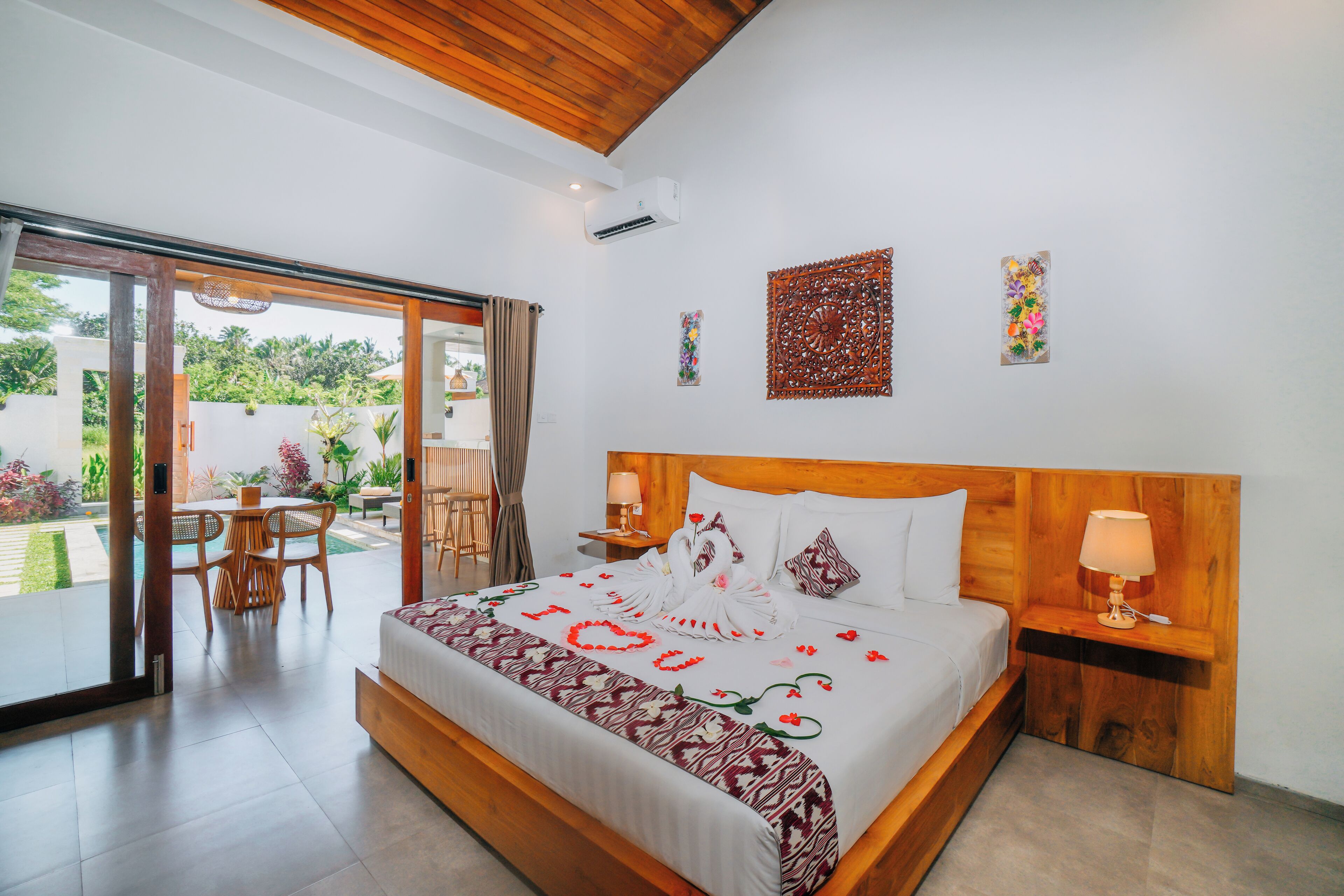 Vila, pemandangan kolam renang | Wi-Fi gratis