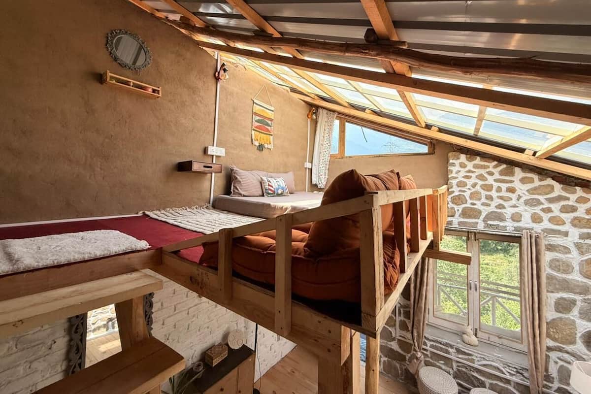 Deluxe-rum - utsikt mot bergen