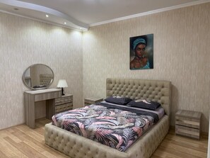 1 quarto, ferros/tábuas de passar roupa, Wi-Fi, roupa de cama