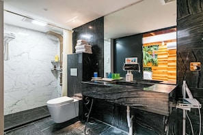 Classic-huoneisto, kaupunkinäköala | Kylpyhuone