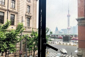 Apartamento conforto, vista para a cidade | Fachada