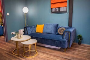 Luxe appartement, uitzicht op stad