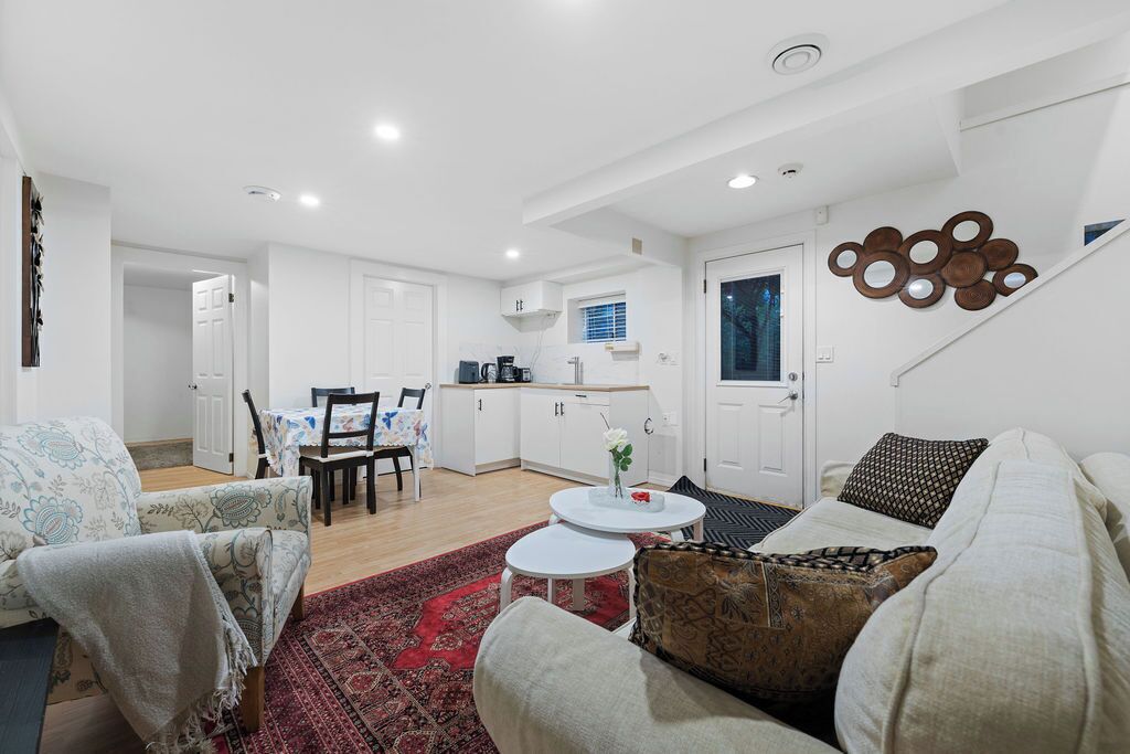 Televisie en een open haard