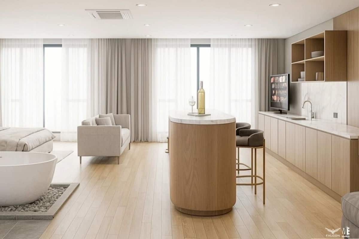 Exclusive Studio Suite, City View | In-room safe, blackout drapes, free WiFi