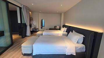 Caja de seguridad en la habitación, cortinas blackout y wifi gratis