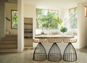 Villa, Garden View | Private kitchen - Casa Chakté 3BR by Aldea Canzul (Tulum)