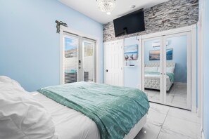 1 soverom, strykejern/-brett, wi-fi (inkludert) og sengetøy