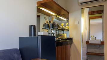 雙人房, 花園景觀 | 私人廚房 | 電冰箱、洗碗機