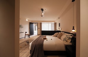 Family Room, Courtyard View | Desk, laptop workspace, blackout drapes, soundproofing