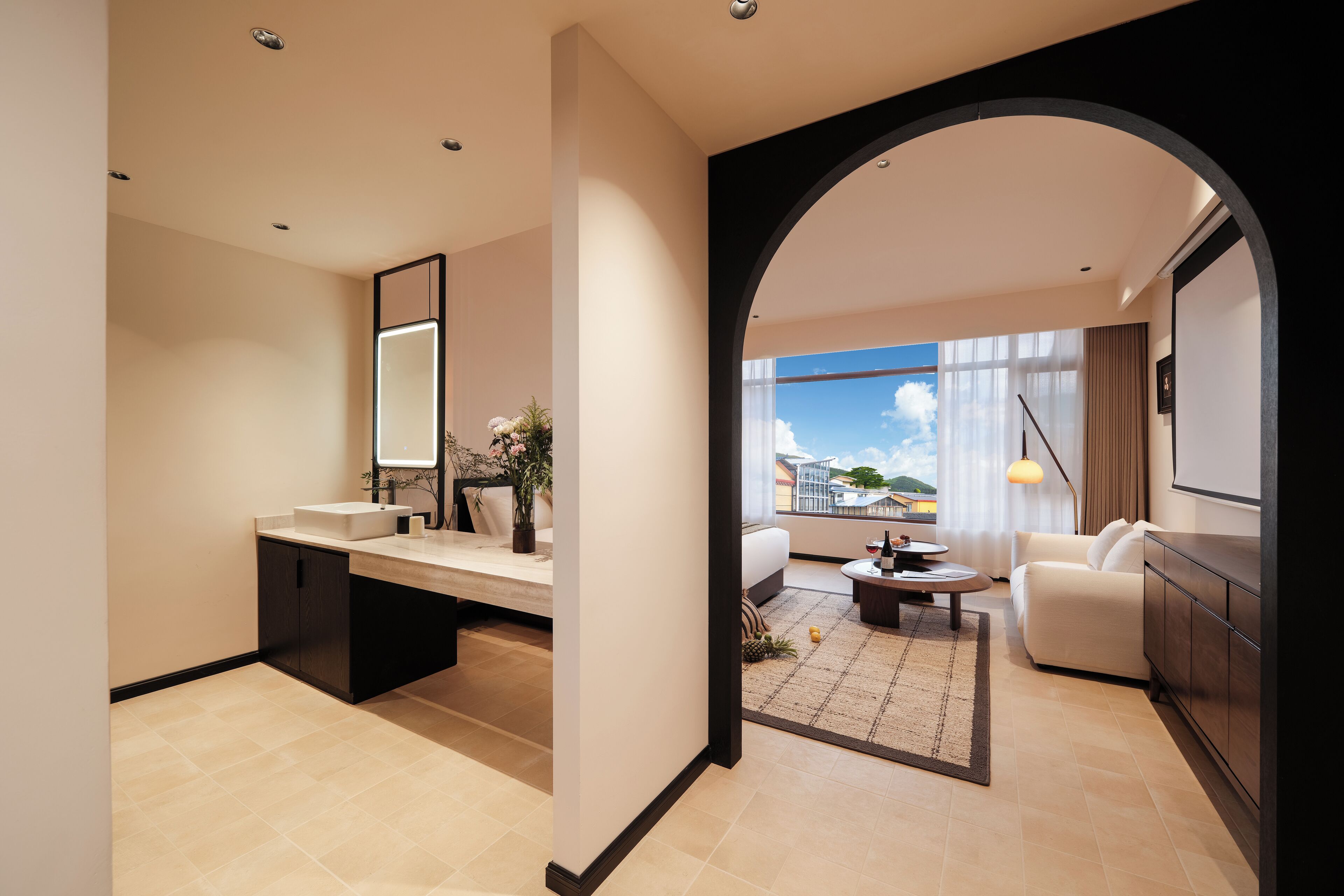 特色雙人房, 庭園景 | 書桌、手提電腦工作空間、遮光窗簾/窗簾、隔音