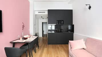 Smart-tv en een kantoor