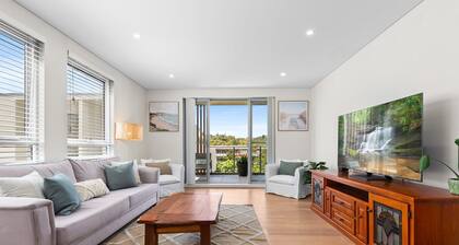 Seaside Retreat with Parking and Balcony