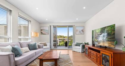 Seaside Retreat with Parking and Balcony