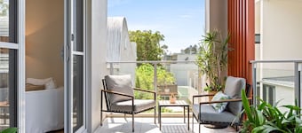 Seaside Retreat with Parking and Balcony