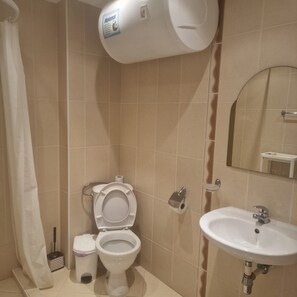 Shower, hair dryer