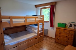 2 chambres, accès au Wi-Fi (inclus)
