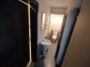 Dusche, Whirlpool, Haartrockner, Bidet