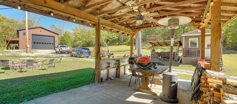 Explore Missouri Ozarks! Creekside Cabin