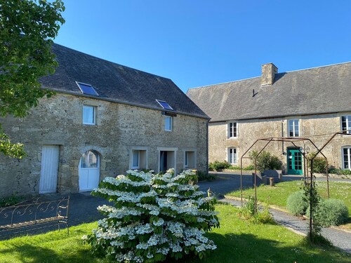 Comfortable 2** gîte 5 min from the beach, 10 min from Pointe du Hoc, 20 min from Omaha