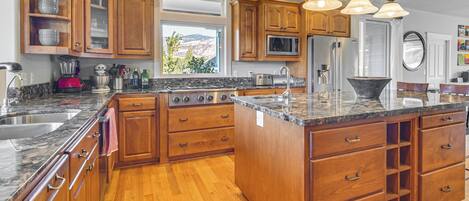 冷蔵庫、電子レンジ、コンロ、食器洗い機