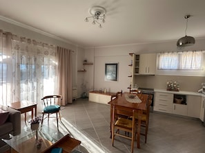 Apartment, 2 Bedrooms, Balcony, City View | Living area - Olive Hill Apartment (Farkë)