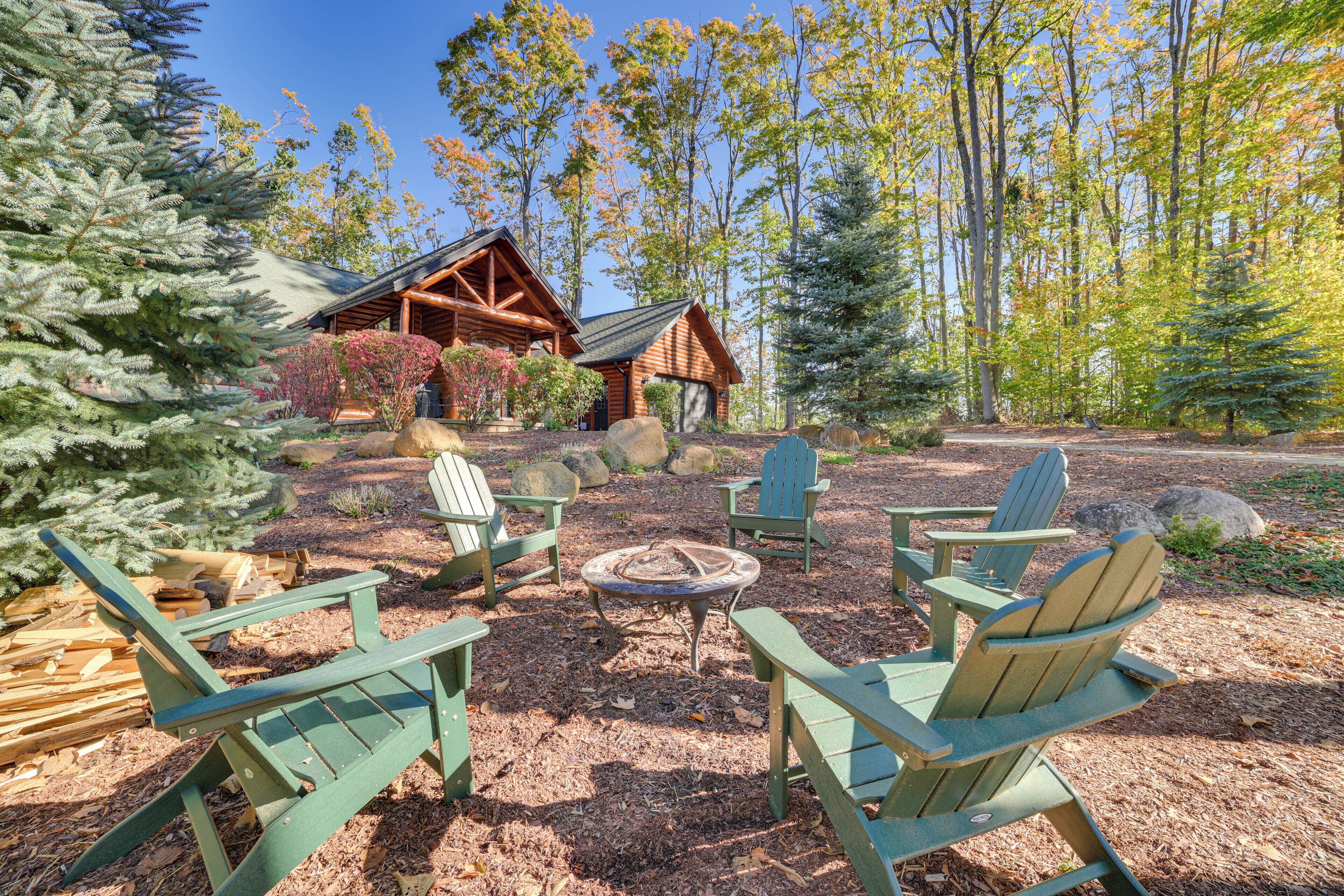 Overnattingsstedets uteområder