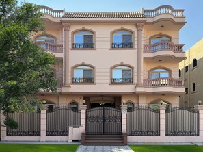 Façade de l’hébergement