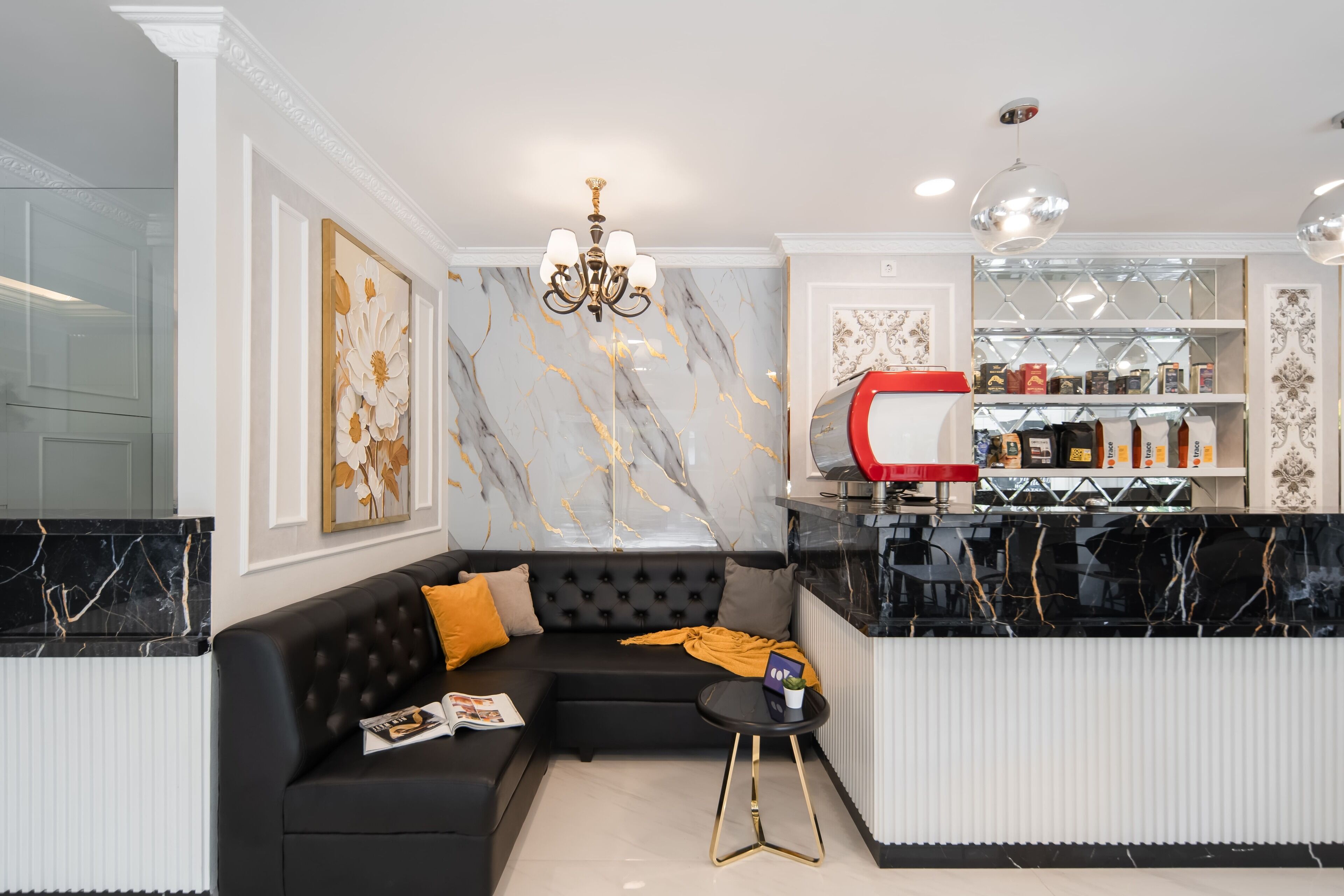 Sitzecke in der Lobby