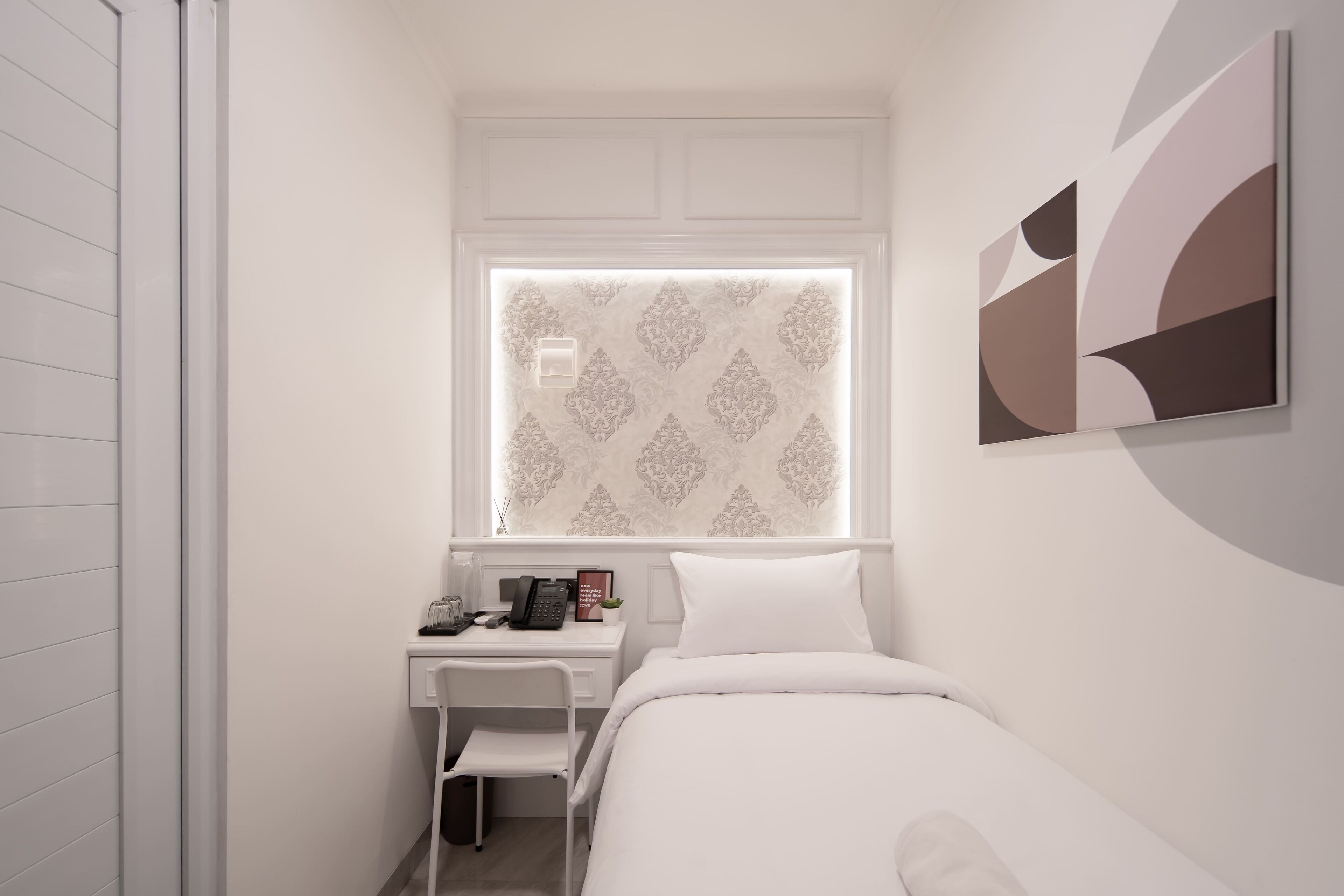 Standaard eenpersoonskamer | Gratis wifi, beddengoed