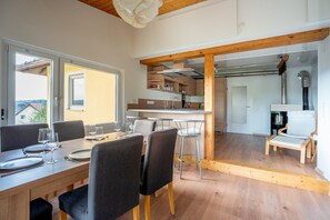 Dining - Apartment 'Agnes' with Shared Pool, Private Terrace and Wi-Fi (Rheinfelden)