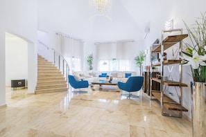 Villa, Golf View | Living area - Villa Desiree - Family Villa in Cocotal (Punta Cana)