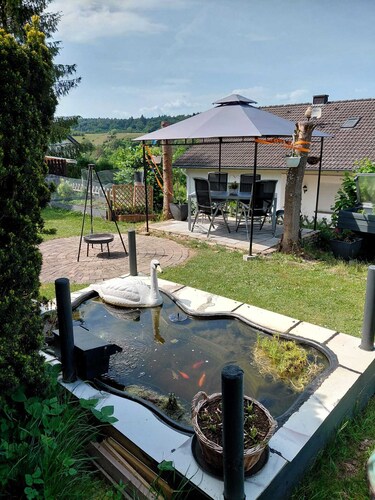Eifel whimsical!!! Beautiful view, near Nürburgring, waterfall