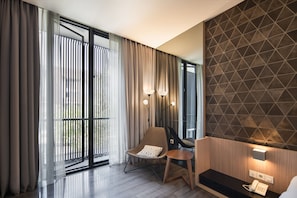 Kamar Deluks | Wi-Fi gratis dan seprai linen