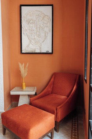 منطقة الجلوس في الردهة