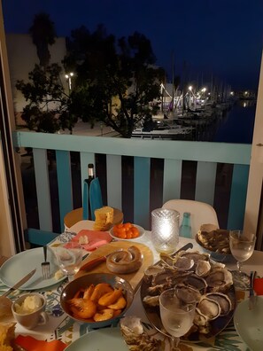 Udendørs spisemuligheder