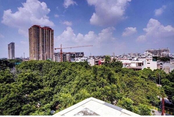 Majoituspaikan julkisivu