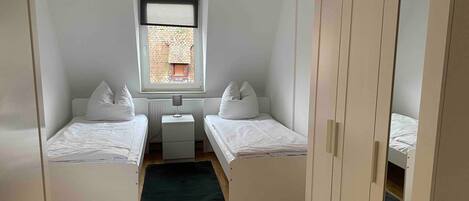 2 室のベッドルーム、WiFi、ベッドシーツ