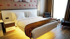 Desk, laptop workspace, free WiFi