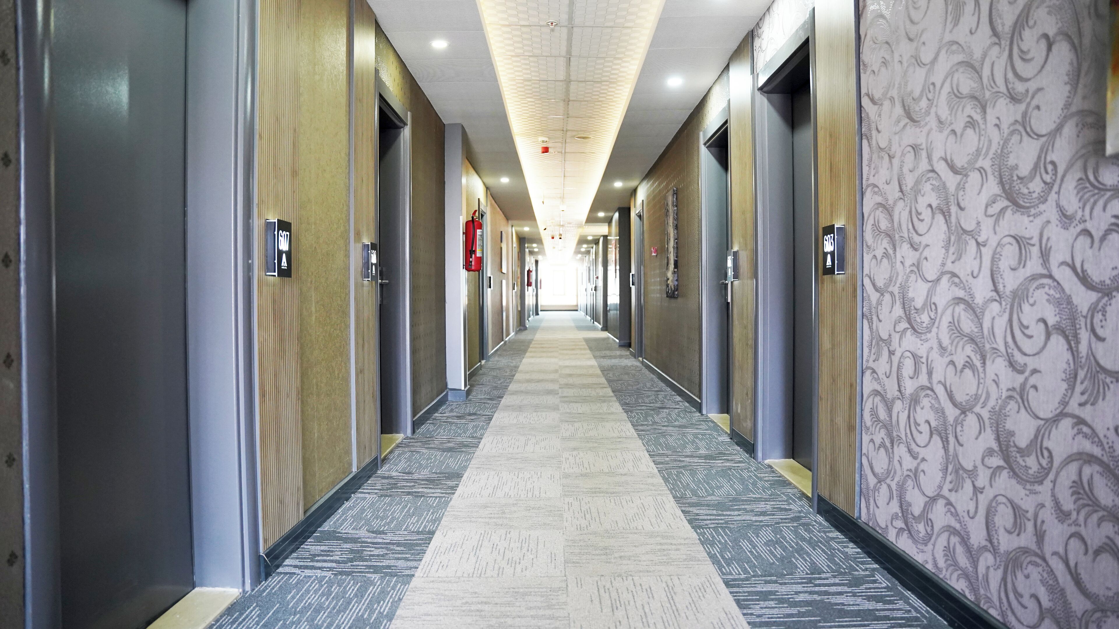 43-inch LED TV with satellite channels, heated floors