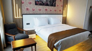 Desk, laptop workspace, free WiFi