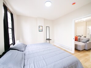 1 bedroom, iron/ironing board, Internet, bed sheets