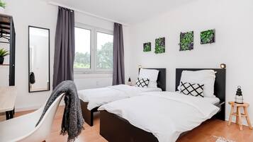 2 Schlafzimmer, WLAN, Bettwäsche