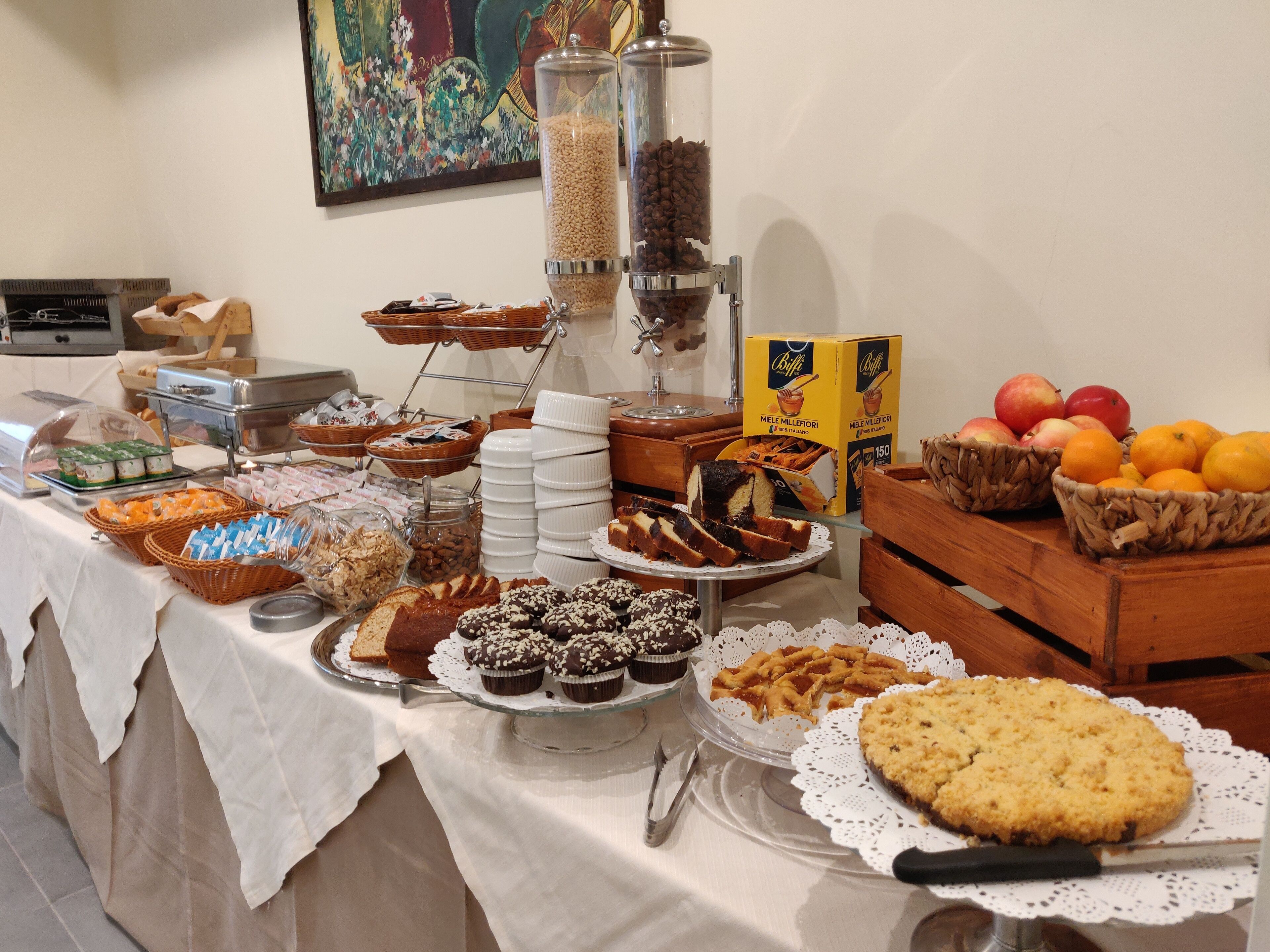 Desayuno bufé gratuito y diario