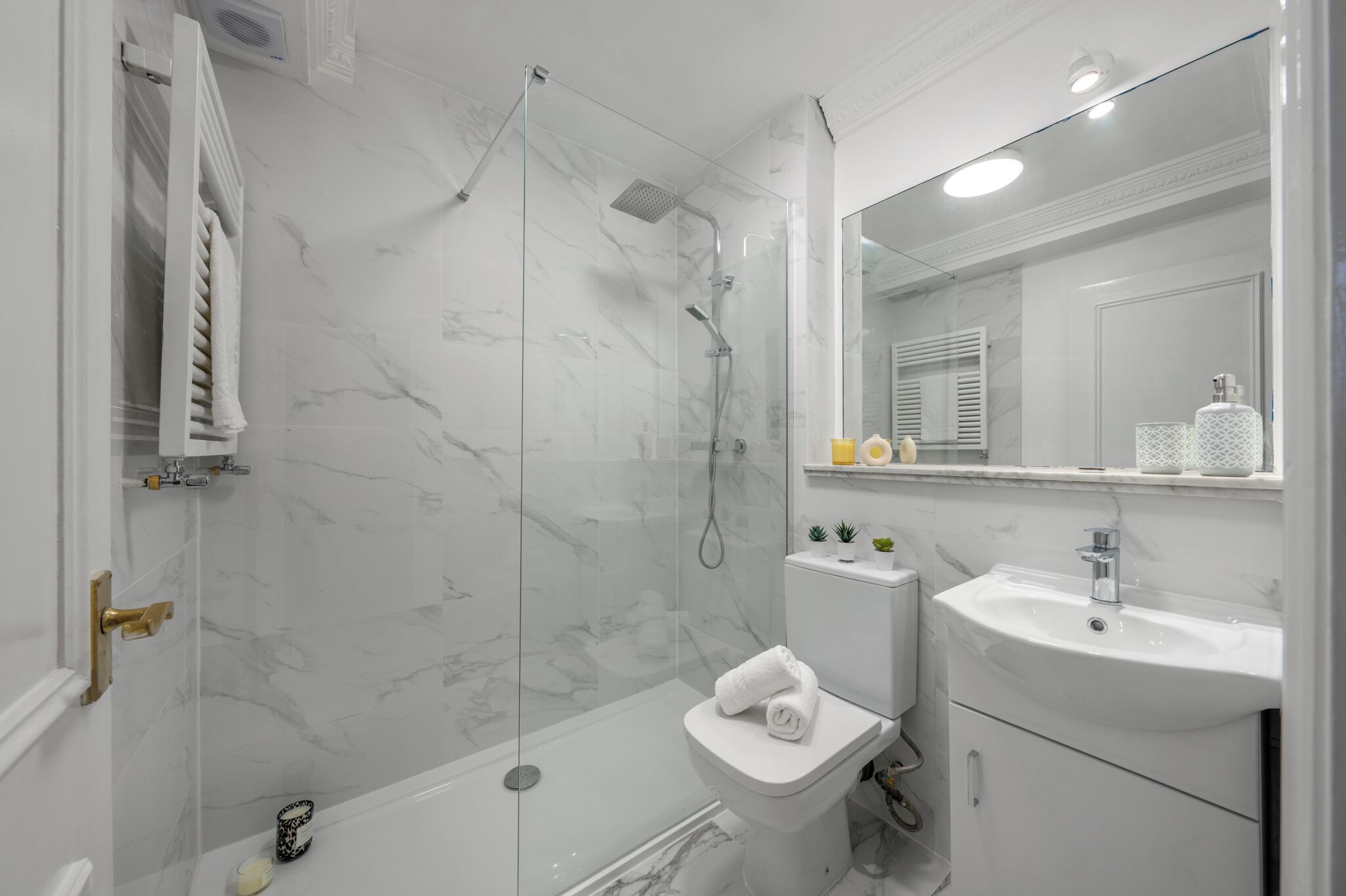 City Apartment, 1 Katil Kelamin (Double) dengan Katil Sofa, Non Smoking | Bilik Mandi