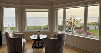 LUX Oceanfront retreat. Coastal stay in northern New Brunswick. Ocean views
