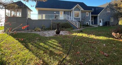 LUX Oceanfront retreat. Coastal stay in northern New Brunswick. Ocean views